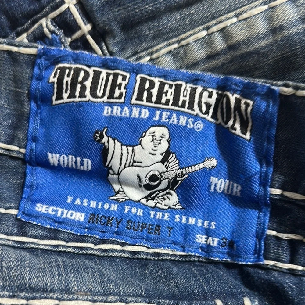 Rare True Religion BlueLabel Ricky SuperT in 